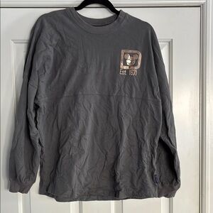 WDW Gray Long Sleeve Shirt with Logo